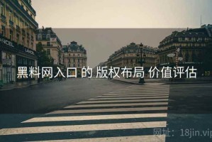 黑料网入口 的 版权布局 价值评估