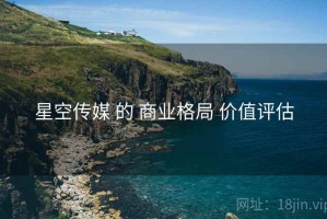 星空传媒 的 商业格局 价值评估