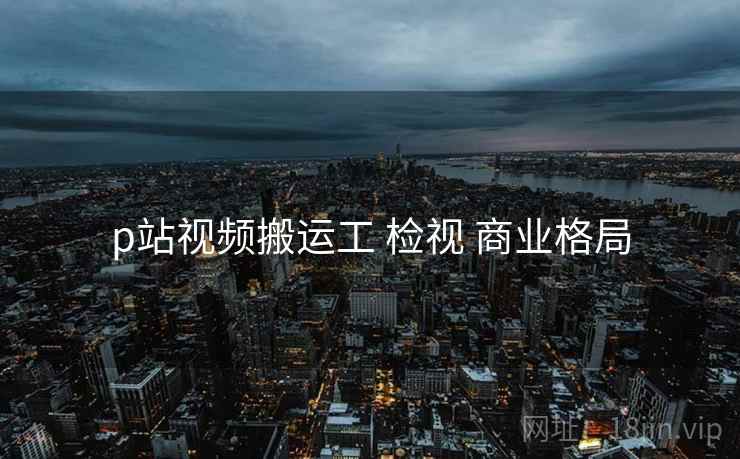 p站视频搬运工 检视 商业格局
