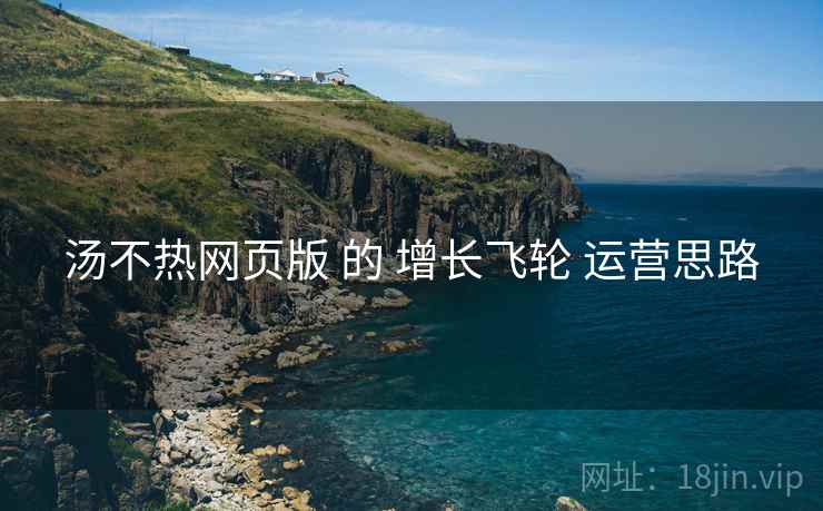 汤不热网页版 的 增长飞轮 运营思路